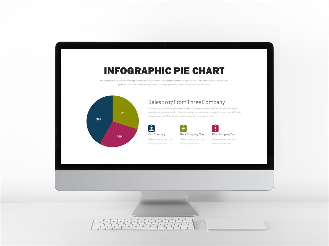 원형 ppt 템플릿 푸른 ppt 템플릿