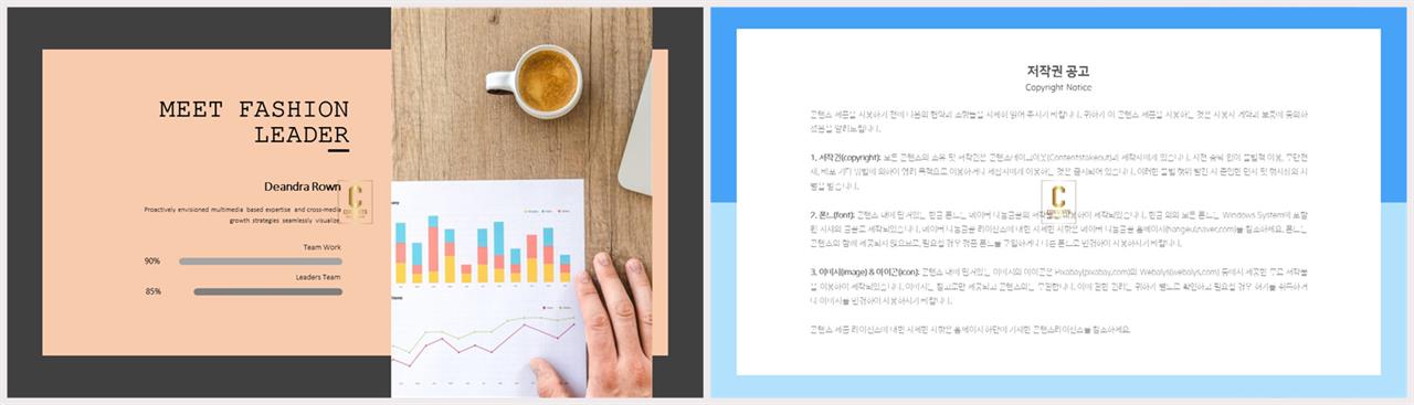 가로막대형 ppt 템플릿 발표 ppt 양식