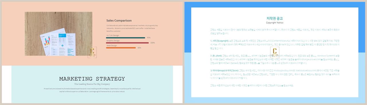 가로막대형 ppt 템플릿 발표 ppt 양식