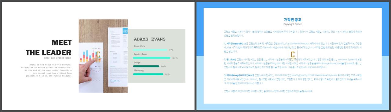 가로막대형 ppt 템플릿 발표용 ppt 배경