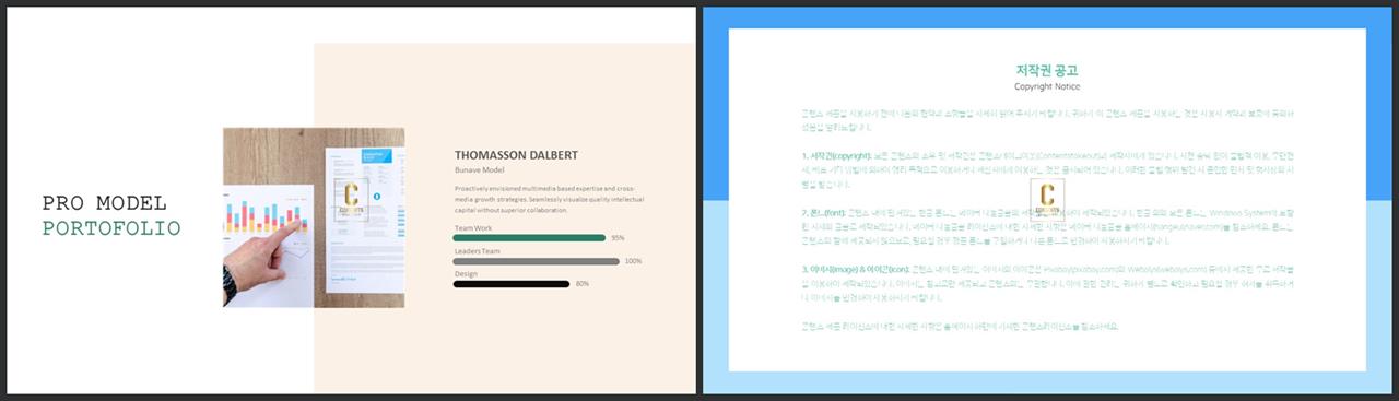 가로막대형 ppt 템플릿 발표용 ppt 양식