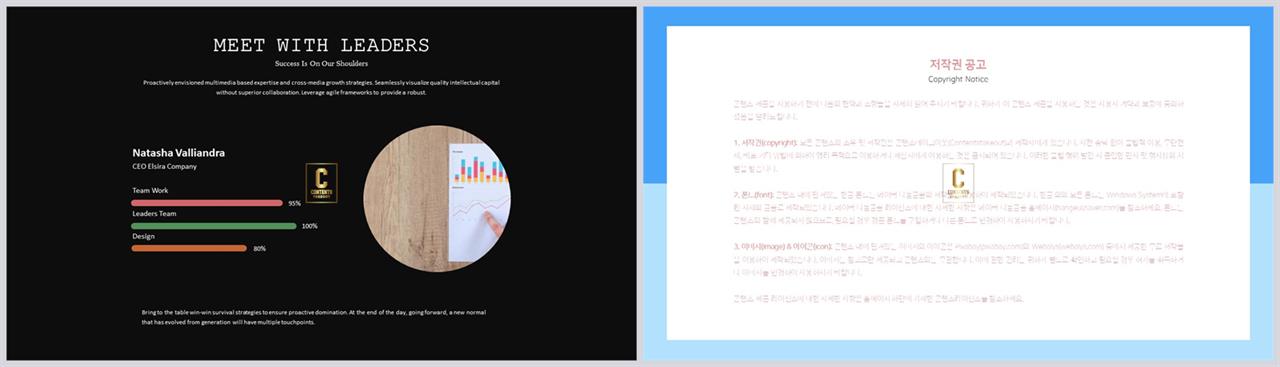 가로막대형 ppt 템플릿 발표 심플한 ppt 템플릿