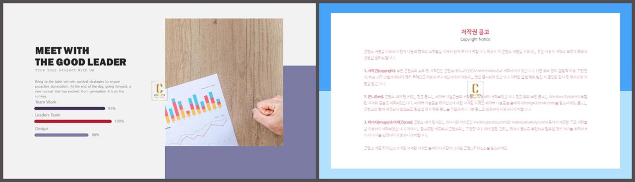 가로막대형 ppt 템플릿 고급 ppt 템플릿