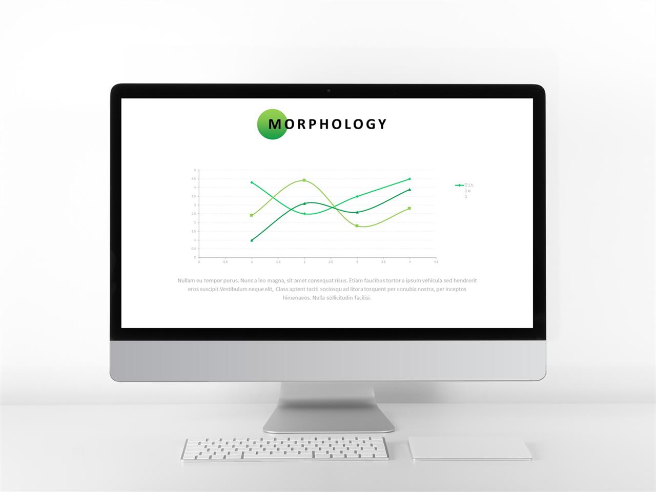 ppt 그래프 템플릿 심플한 ppt 흰색 초록색 템플릿