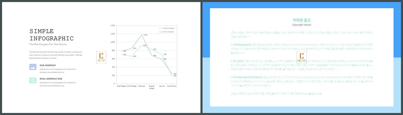 ppt 그래프 템플릿 심플한 ppt 템플릿 발표용