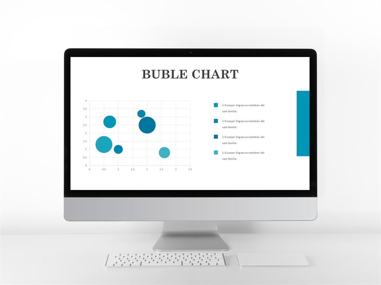 산포분포 ppt 테마 블루 ppt 템플릿
