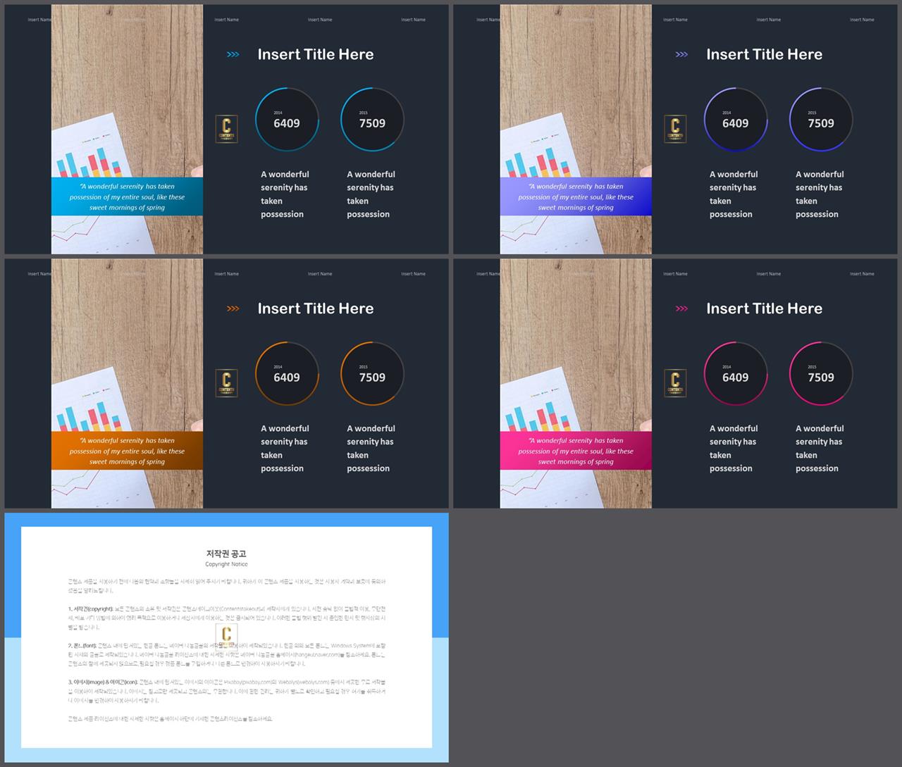 선버스트형 ppt 템플릿 발표 심플한 ppt 템플릿