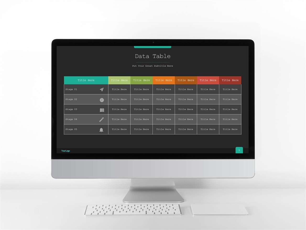 ppt 일정표 템플릿 ppt 초록 배경