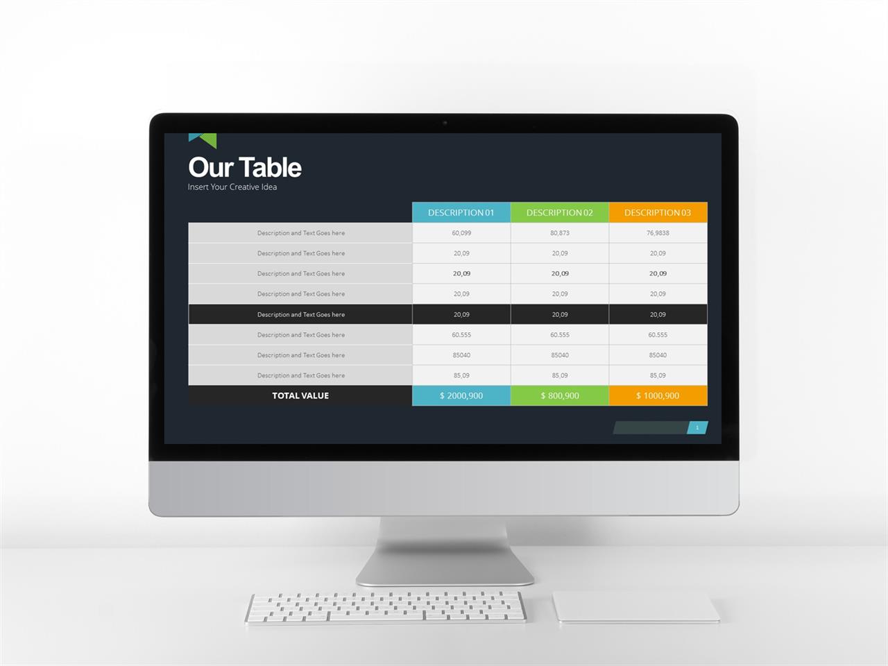 ppt 도표 서식 복사 초록 ppt 템플릿
