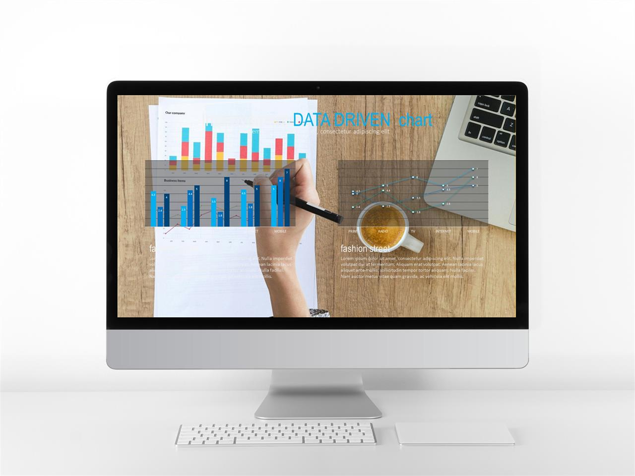 ppt 막대 그래프 템플릿 ppt 회색조 배경