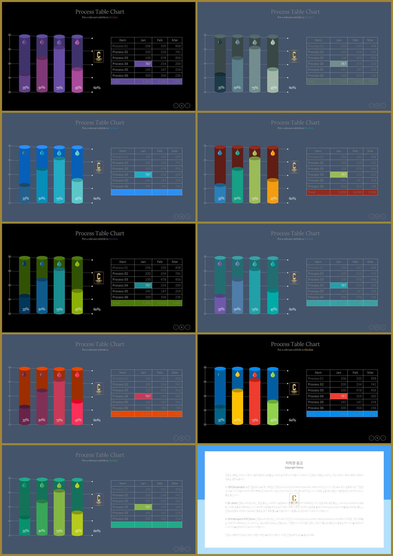 ppt 막대 그래프 템플릿 발표자료 ppt 양식