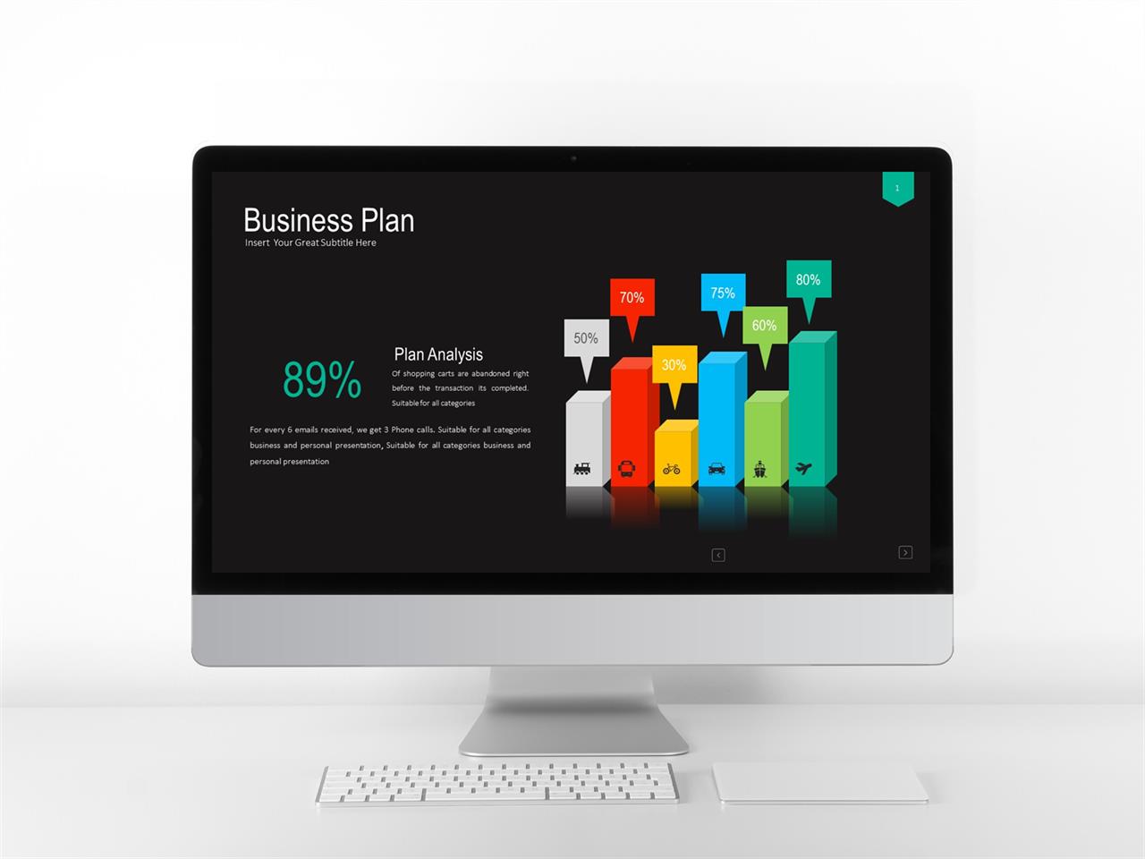 ppt 막대 그래프 템플릿 ppt 흰색 초록색 템플릿