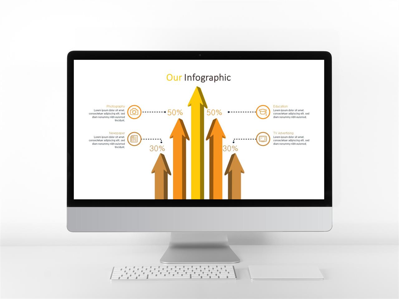 ppt 디자인 비교 템플릿 ppt 주황색 템플릿