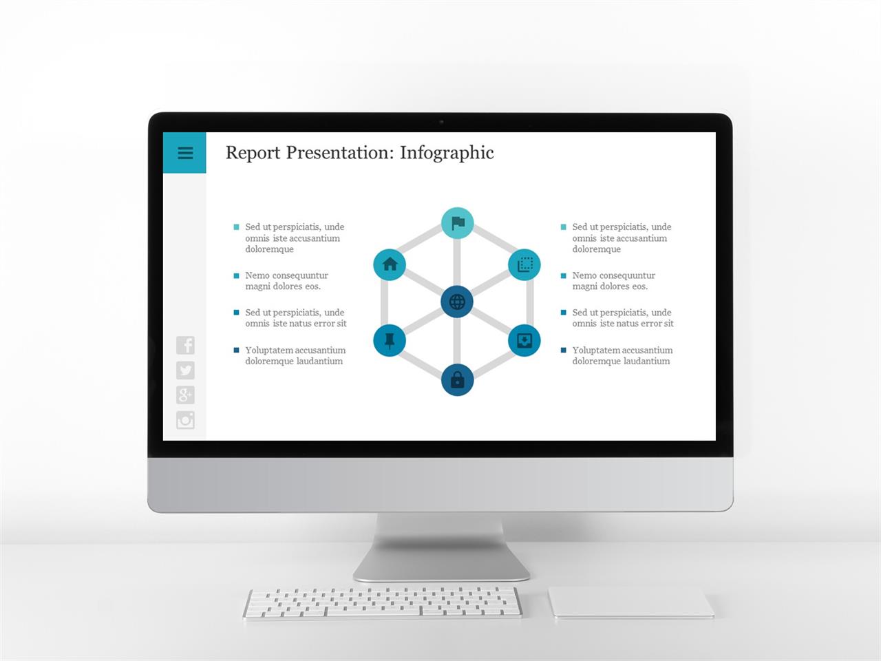 ppt 흰색 초록색 템플릿 시스템 구성도 ppt 템플릿