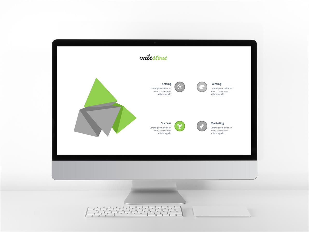 office ppt 테마 시스템 구성도 ppt 템플릿