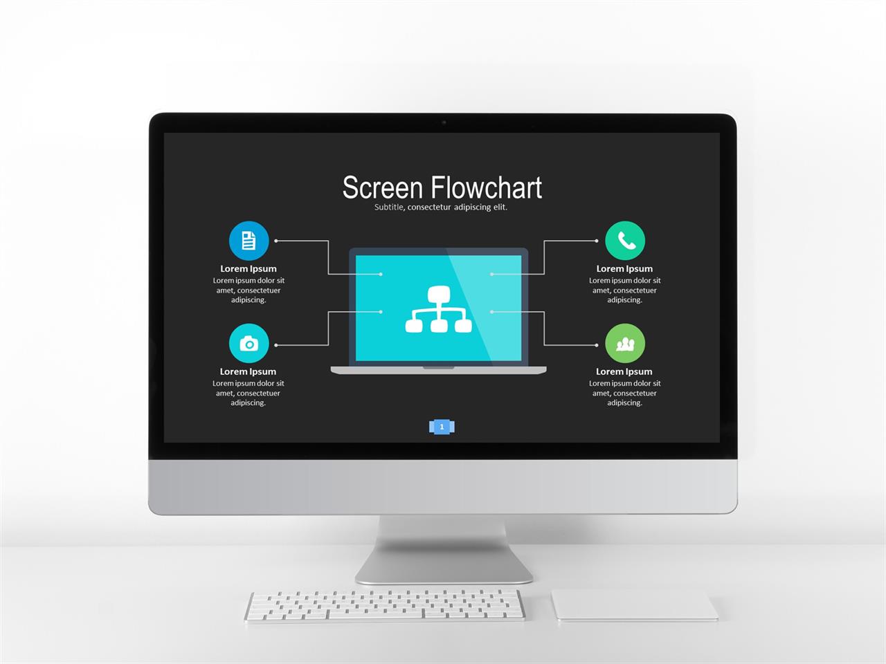 ppt 구성 템플릿 초록색 ppt 템플릿