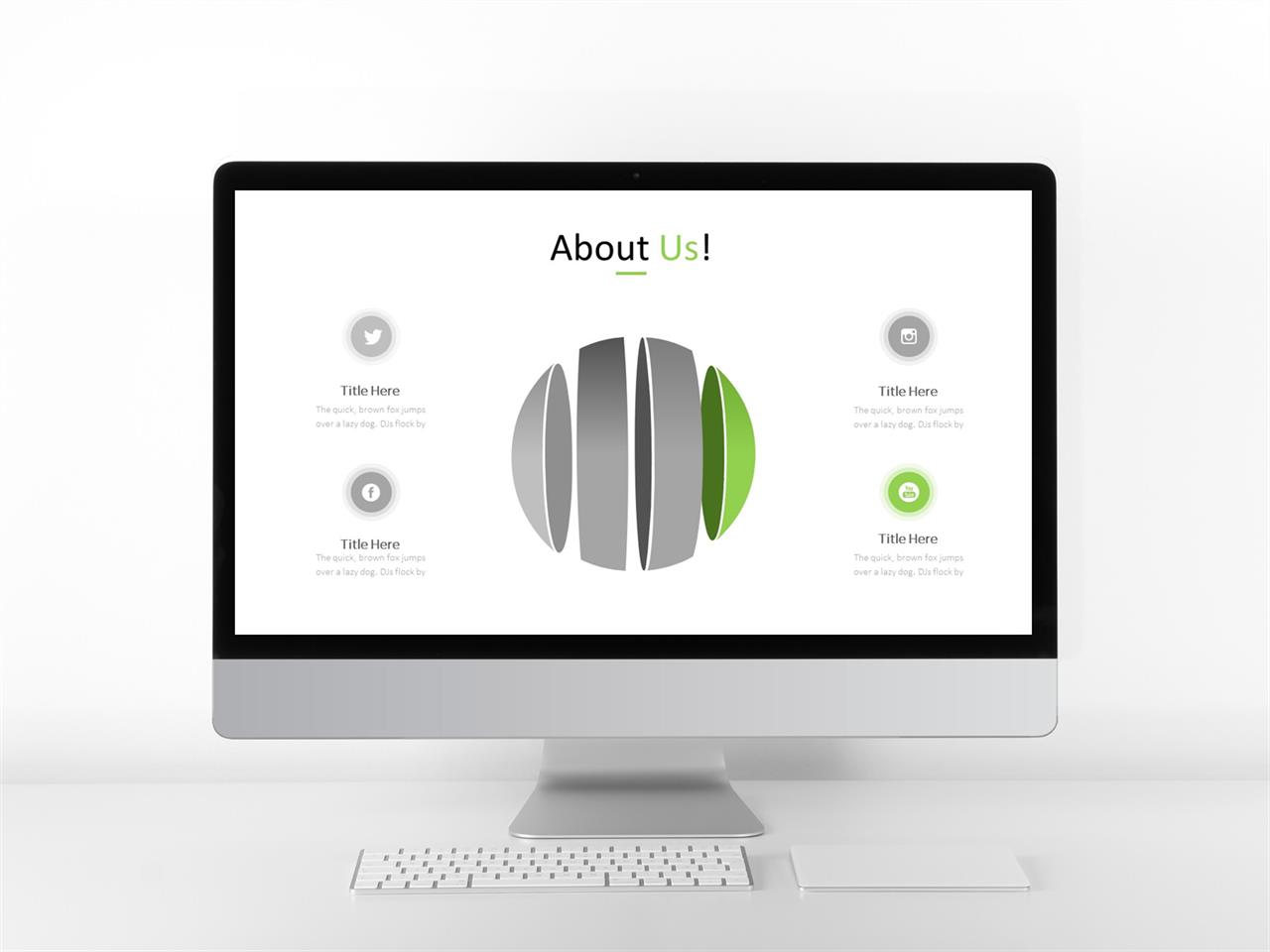 ppt 템플릿 구성 초록 ppt 템플릿