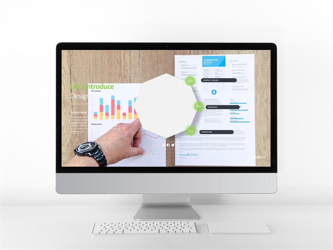 ppt 템플릿 구성 파워포인트 회색 격자 배경