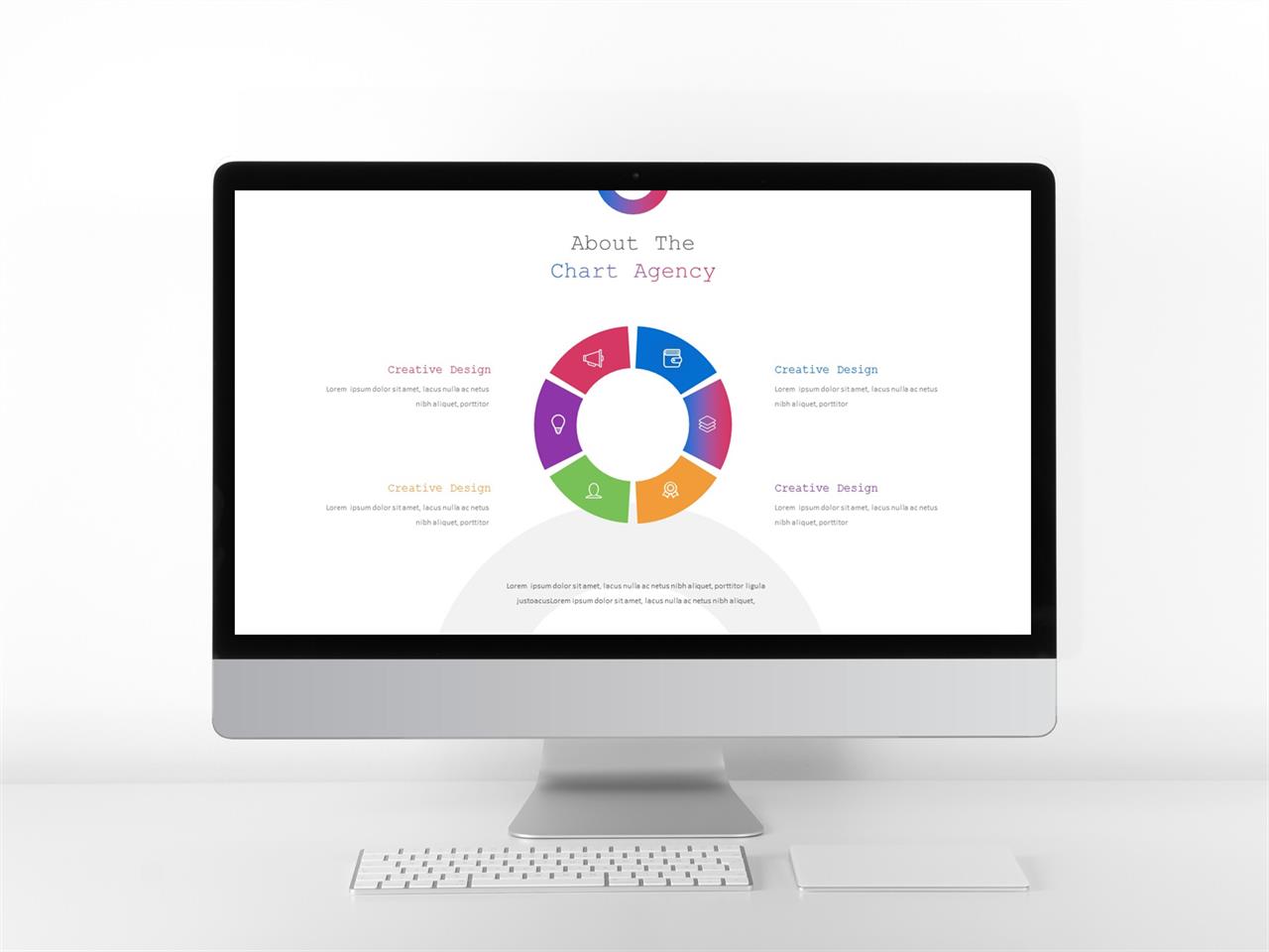 ppt 순환 템플릿 단색 ppt 템플릿 연보라