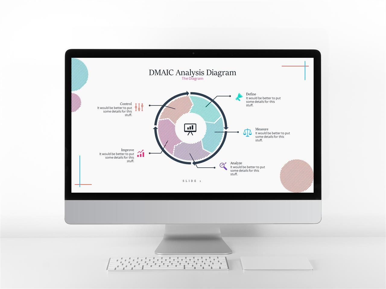 순환 순서 ppt 템플릿 파란색 ppt 템플릿