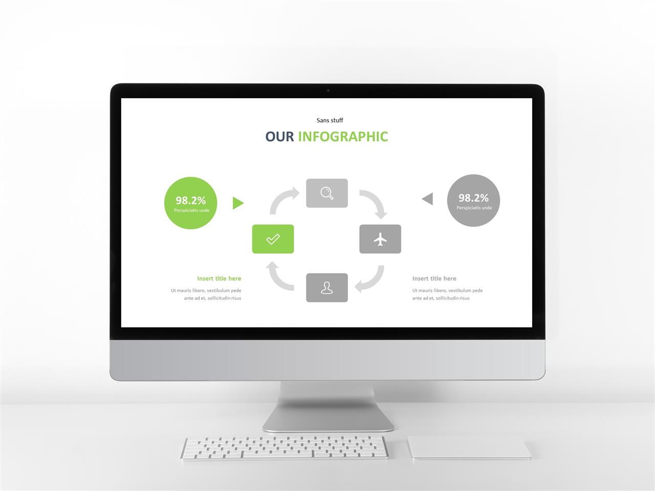 ppt 순환 템플릿 그린 ppt 템플릿