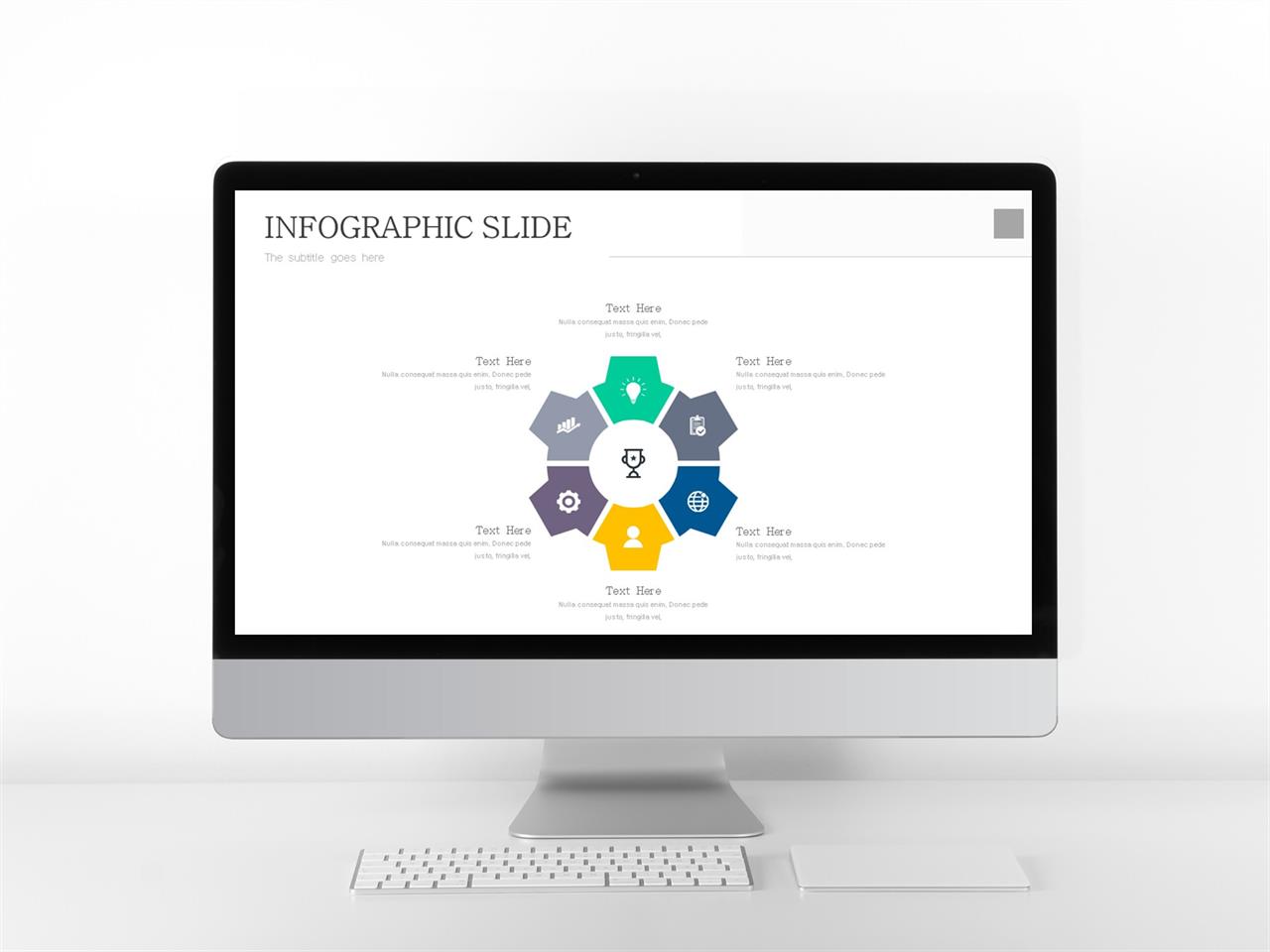 ppt 템플릿 원 순환 보라색 템플릿 ppt