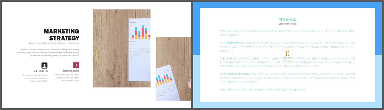 중점항목 피피티 템플릿 ppt 발표용 템플릿