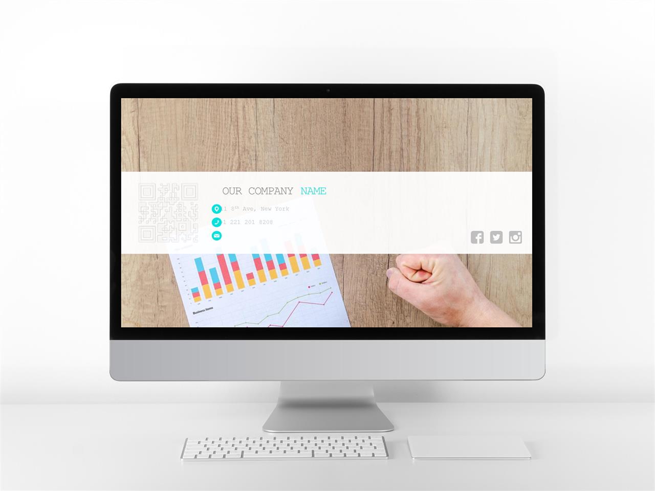 체크 포인트 ppt 양식 회색톤 ppt 템플릿