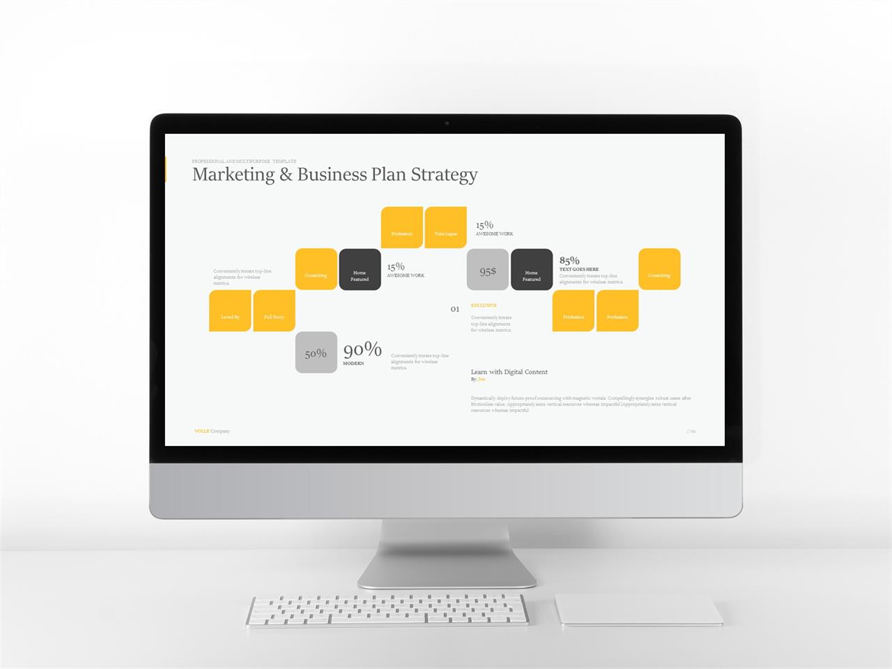 체크 포인트 ppt 양식 주황색 ppt 템플릿
