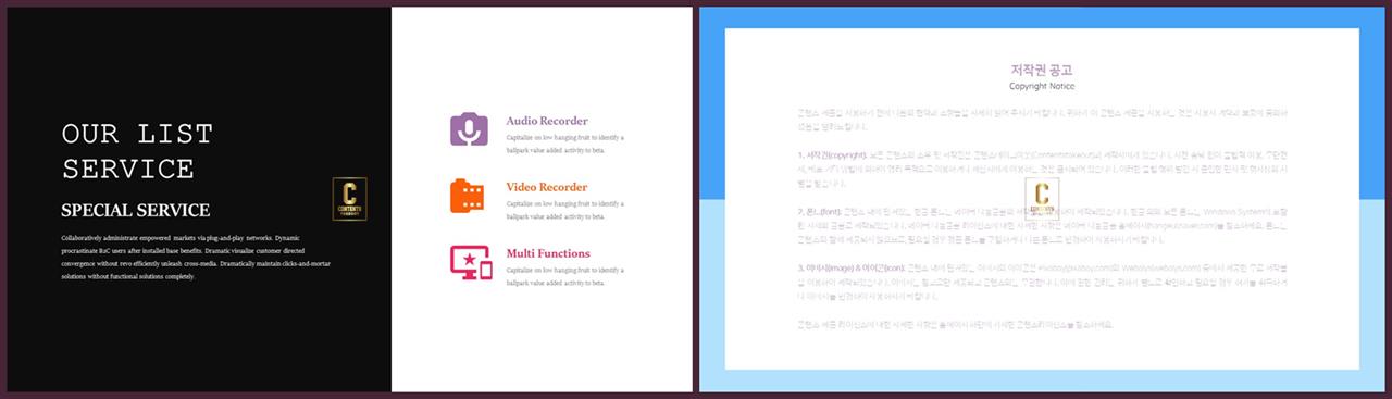 체크 포인트 ppt 양식 프레젠테이션 ppt 양식