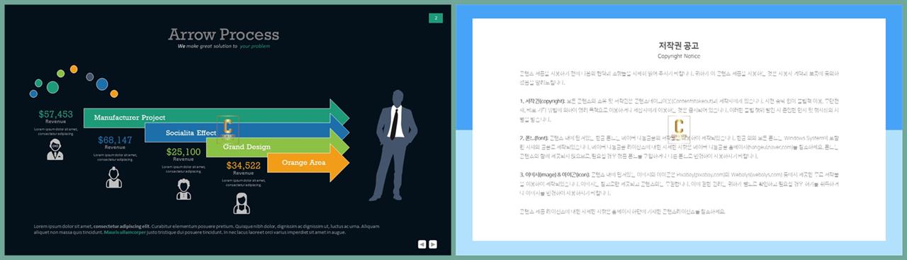 발전과정 ppt 템플릿 파워포인트 고급 템플릿