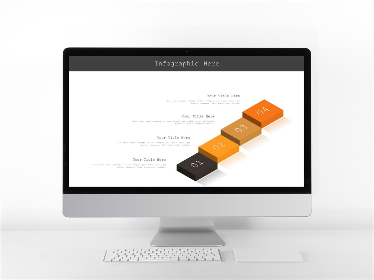 ppt 경과 템플릿 ppt 오렌지색 테마