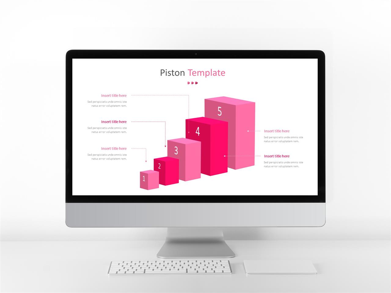 ppt 절차도 템플릿 파스텔 핑크 ppt 템플릿