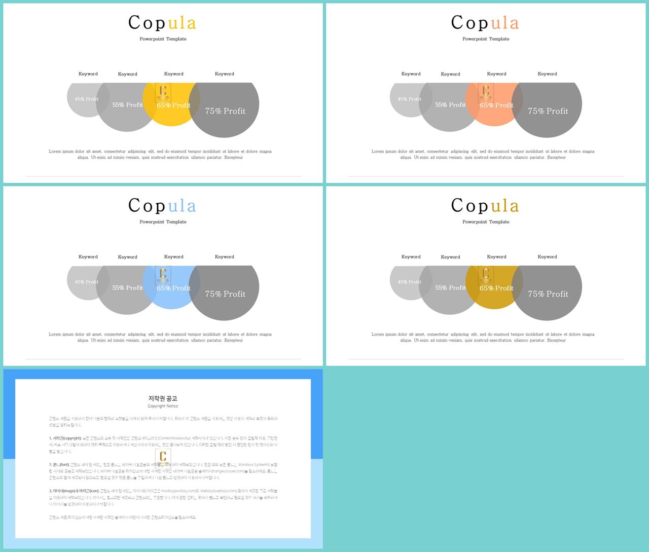 ppt 절차도 템플릿 발표용 ppt 테마