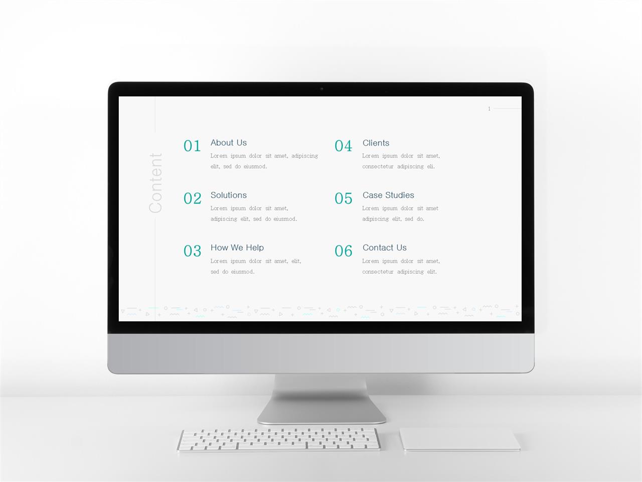 ppt 목차 템플릿 적용 회색톤 ppt 템플릿