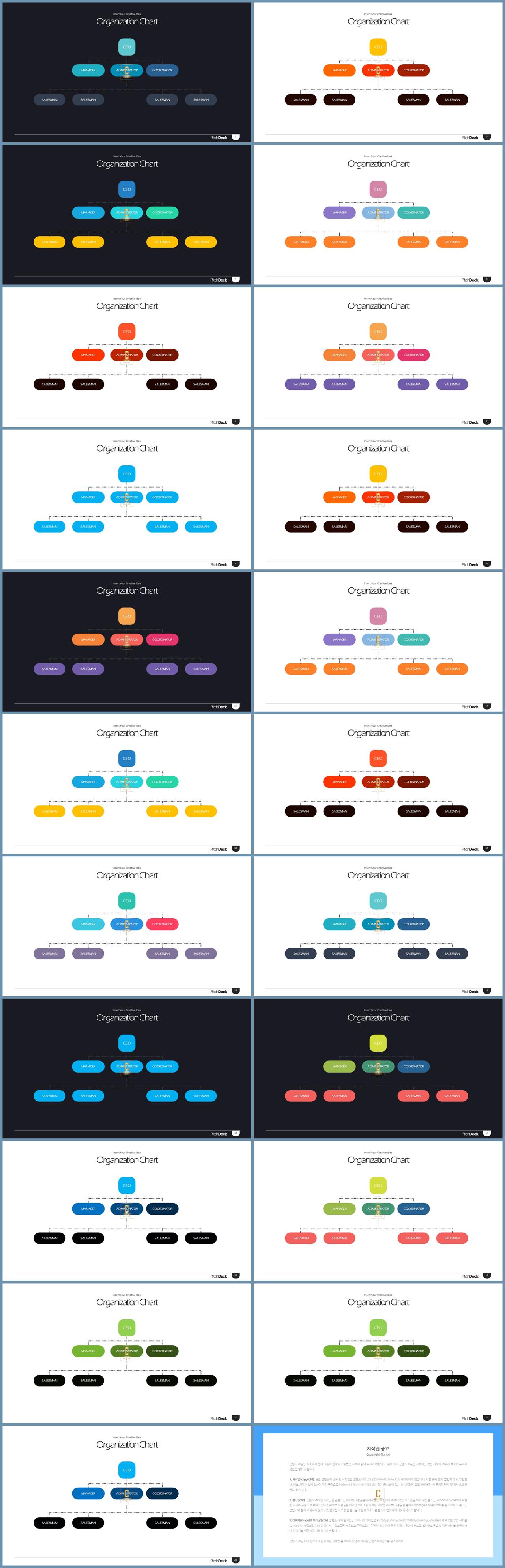 회사 조직도 ppt 양식 깔끔한 ppt 템플릿 발표