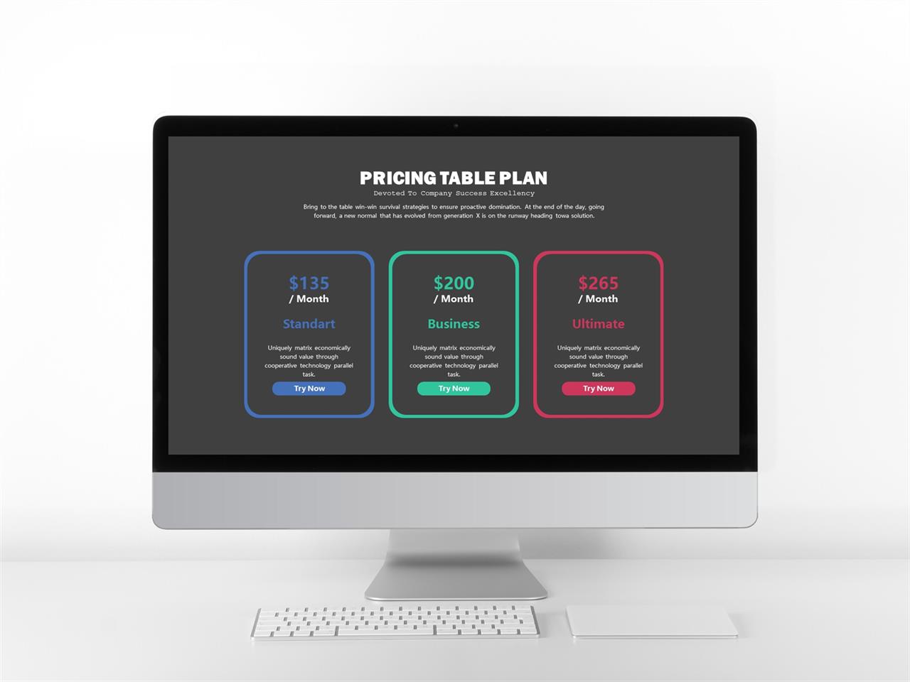 행렬형 템플릿 ppt 피피티 템플릿 초록