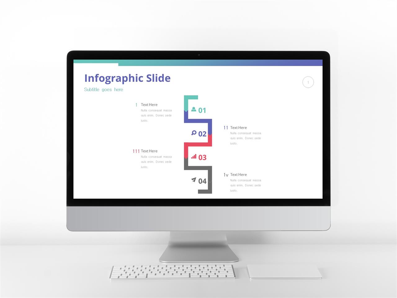 프로세스형 ppt 템플릿 보라색 ppt 템플릿