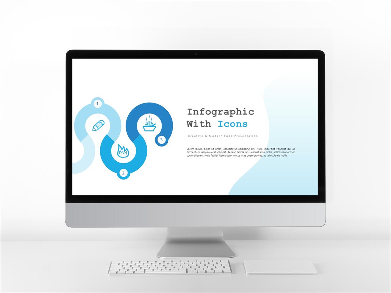 ppt 프로세스 템플릿 파랑 ppt 템플릿