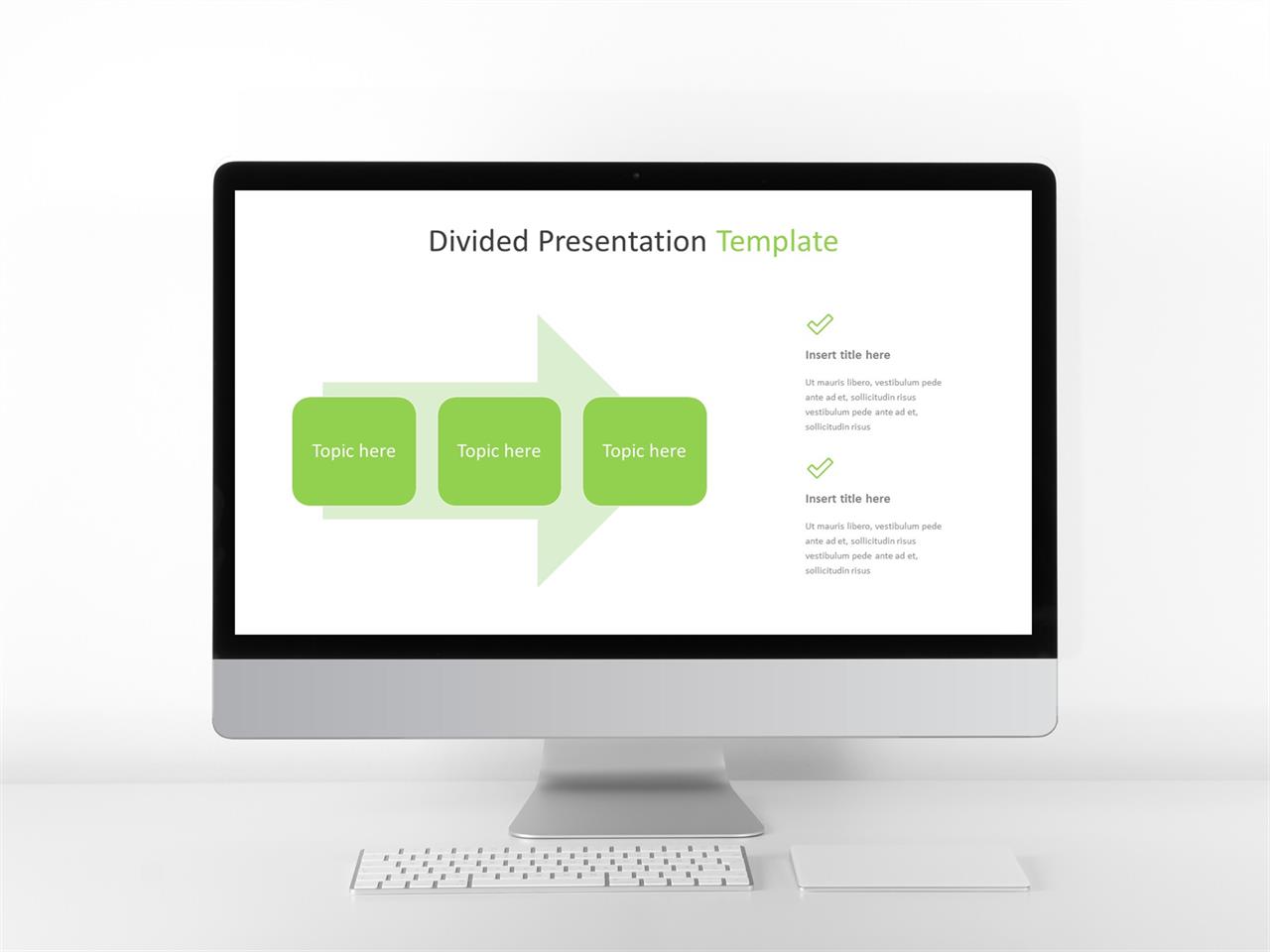 절차형  ppt 양식 ppt 녹색 템플릿