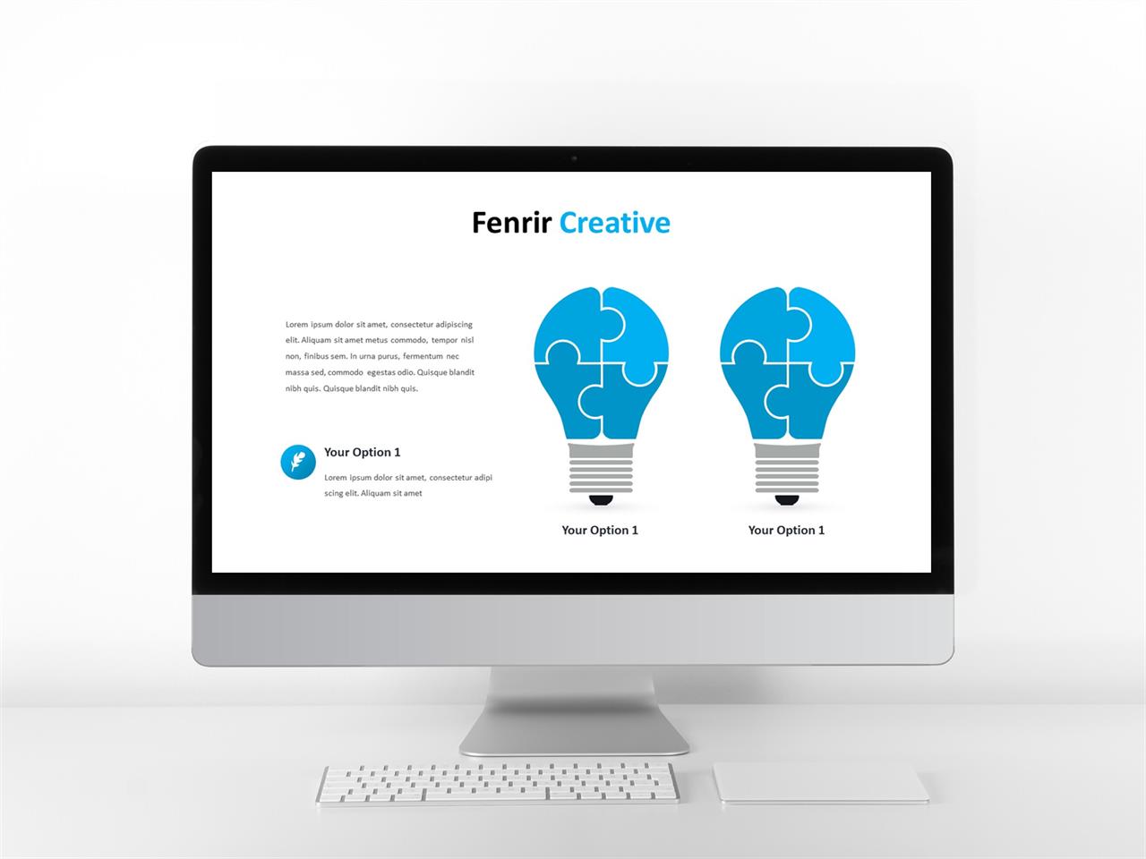 ppt 템플릿 퍼즐 파랑 ppt 테마