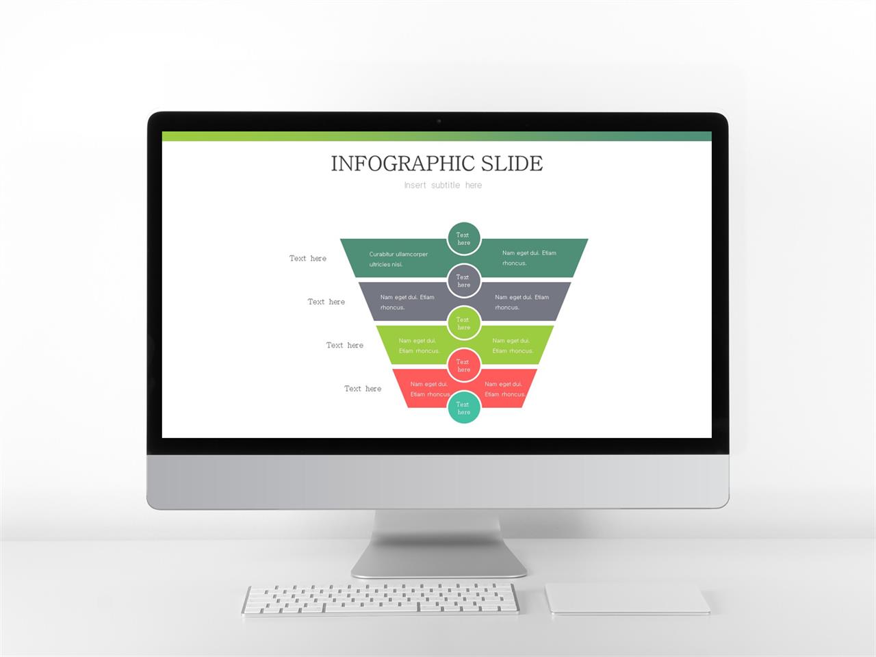 ppt 템플릿 피라미드 ppt 템플릿 그린