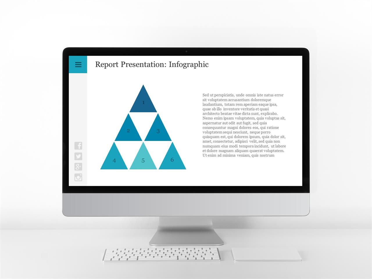 ppt 삼각형 템플릿 파워포인트 배경 녹색