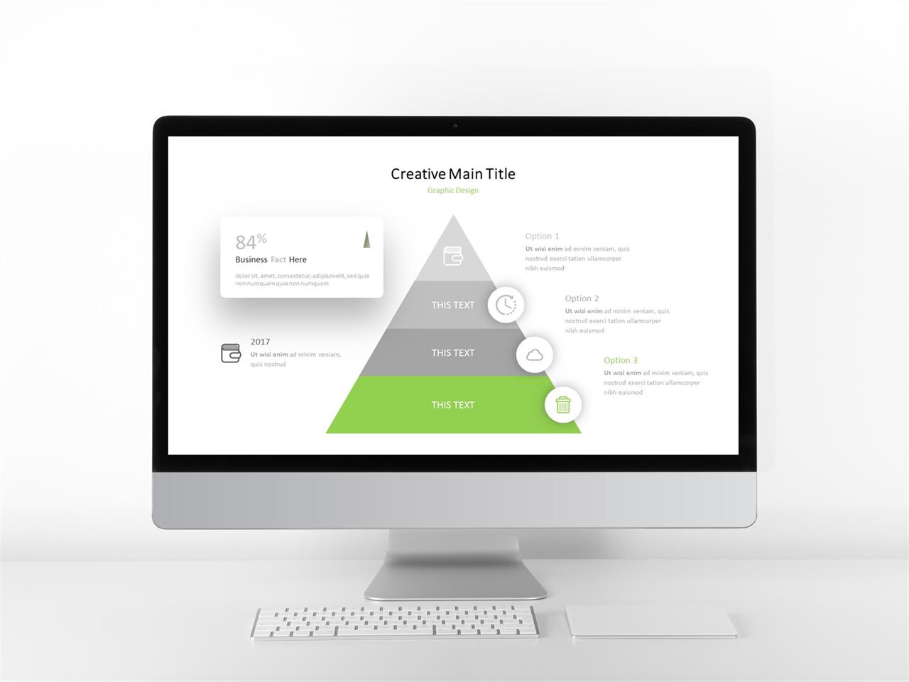 ppt 템플릿 피라미드 ppt 배경 초록색