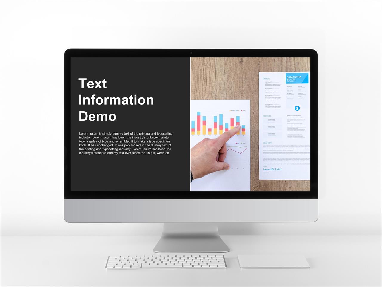 ppt 템플릿 설명 회색톤 ppt 템플릿