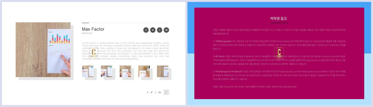 종류설명 피피티 템플릿 ppt 발표용 템플릿