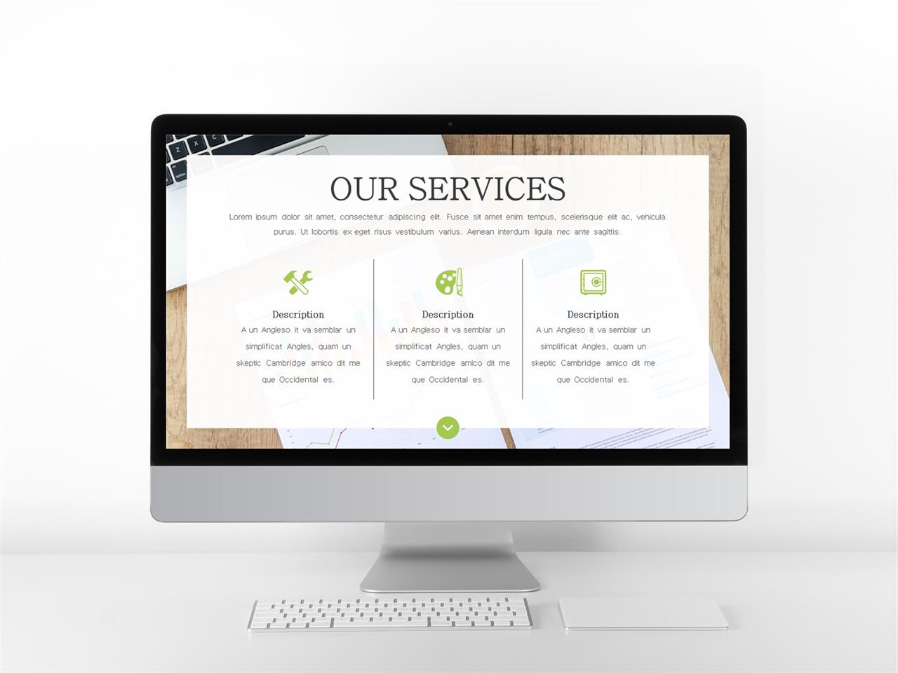 ppt 템플릿 사진 설명 회색 ppt 템플릿
