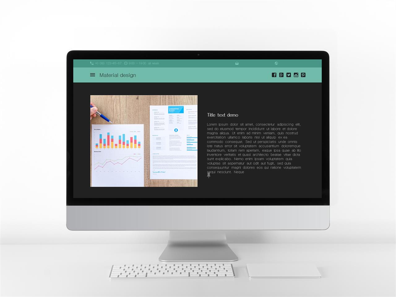 결산설명회 ppt 템플릿 ppt 템플릿 그린