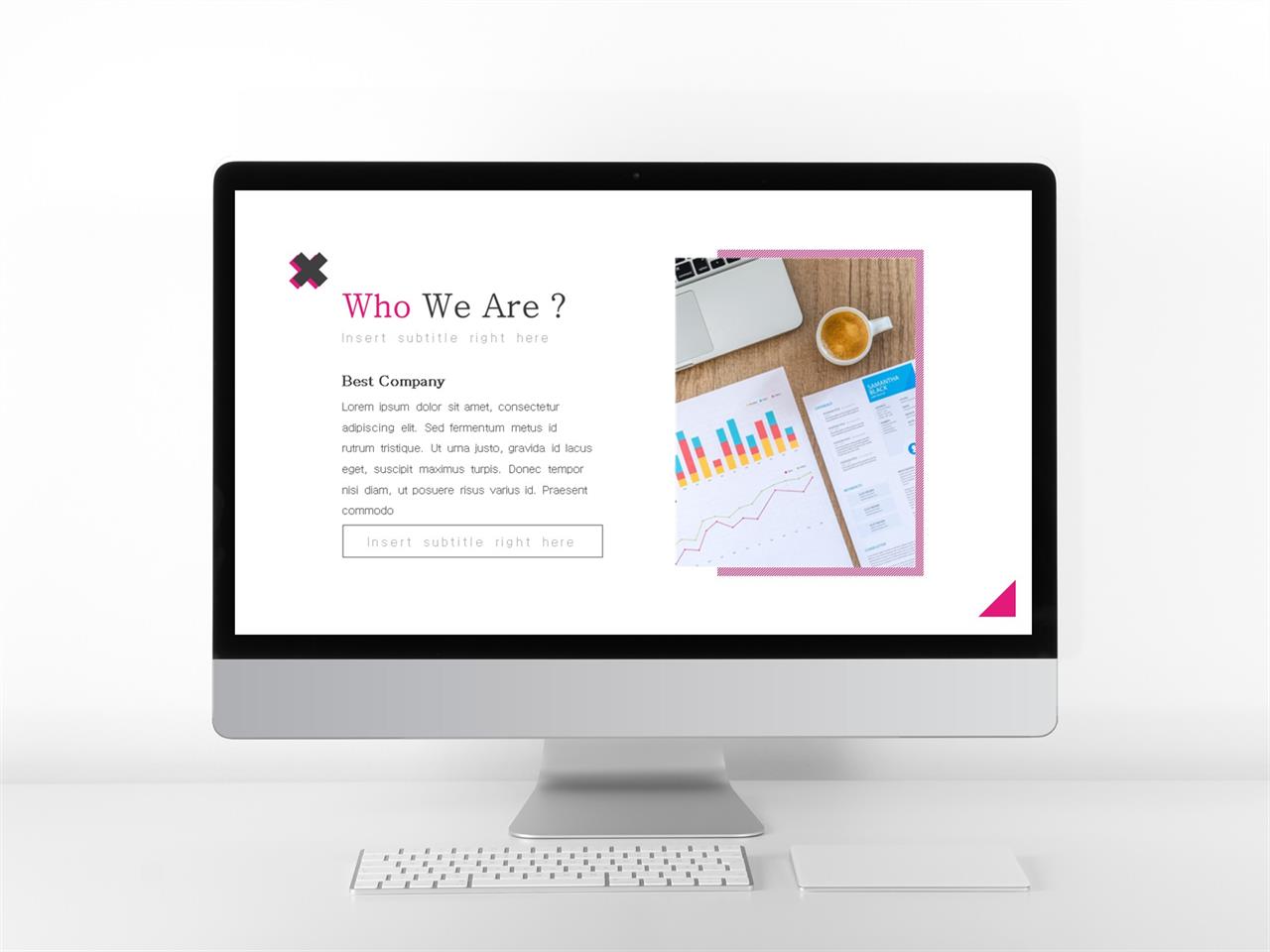 샘플 설명 ppt ppt 회색조 배경