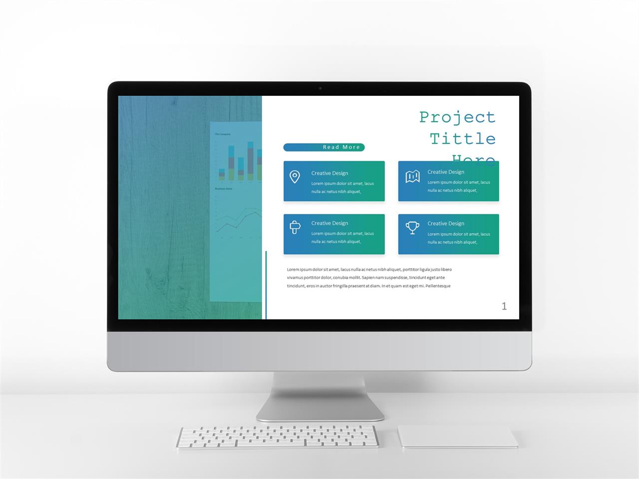 샘플 설명 ppt ppt 초록 배경